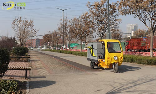 环卫三轮高压清洗車(chē)，厂區(qū)防疫消毒好帮手