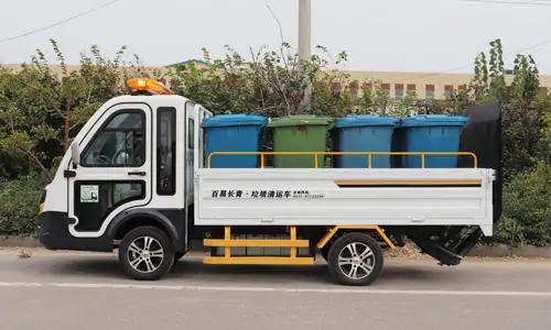 八桶环卫垃圾車(chē)推动生活垃圾分(fēn)类构建美丽城市