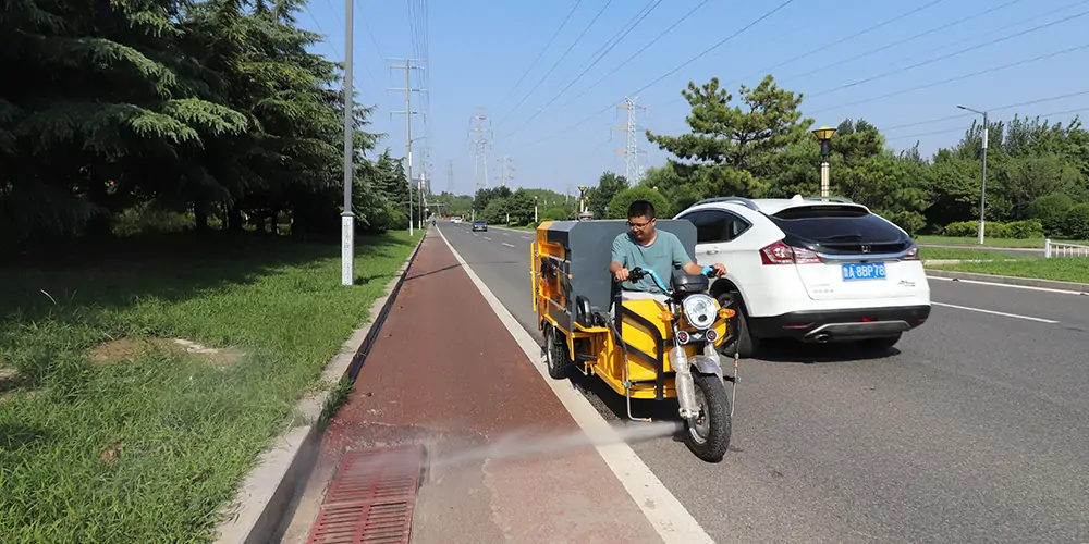 环卫多(duō)功能(néng)高压冲洗車(chē) 环卫专用(yòng)高压冲洗車(chē) 市政高压冲洗車(chē) 電(diàn)动四轮高压冲洗車(chē) 高压冲洗車(chē)清洗車(chē)